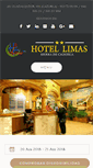 Mobile Screenshot of hotel-limas.com